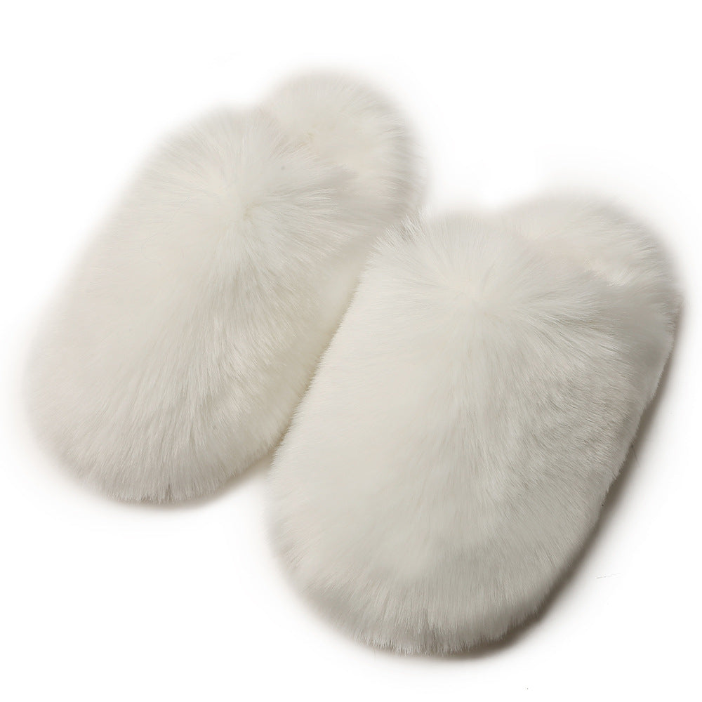 Faux Fur Hausschuhe