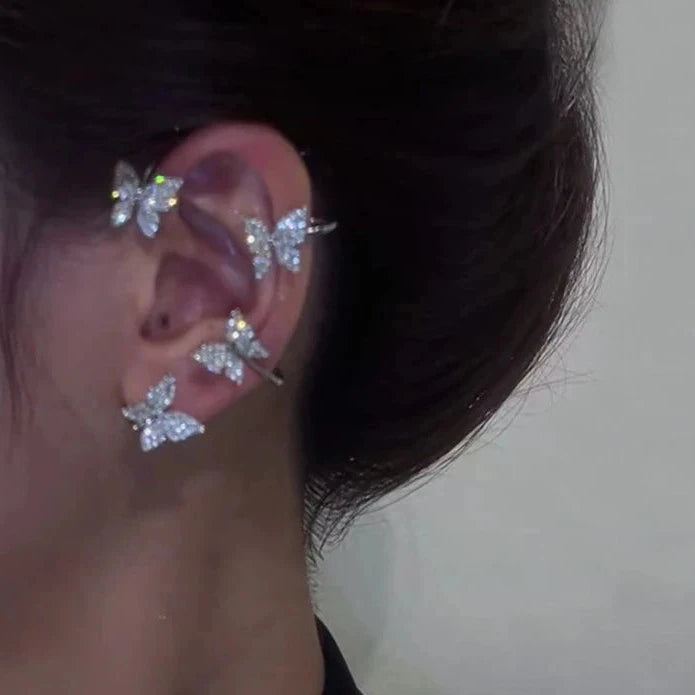 Luna Butterfly Ear Cuff