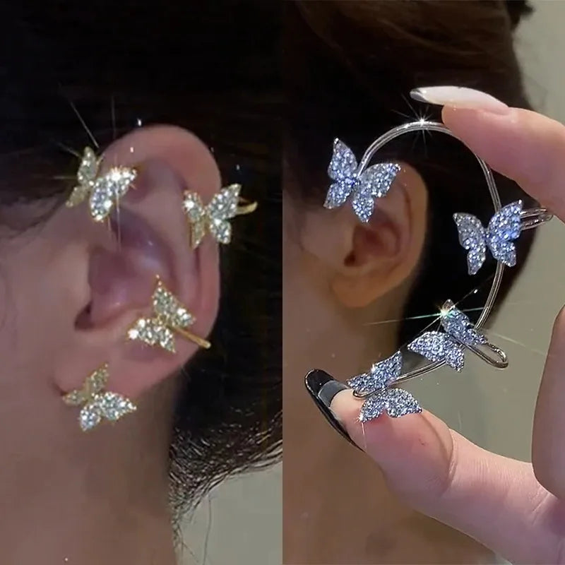 Luna Butterfly Ear Cuff