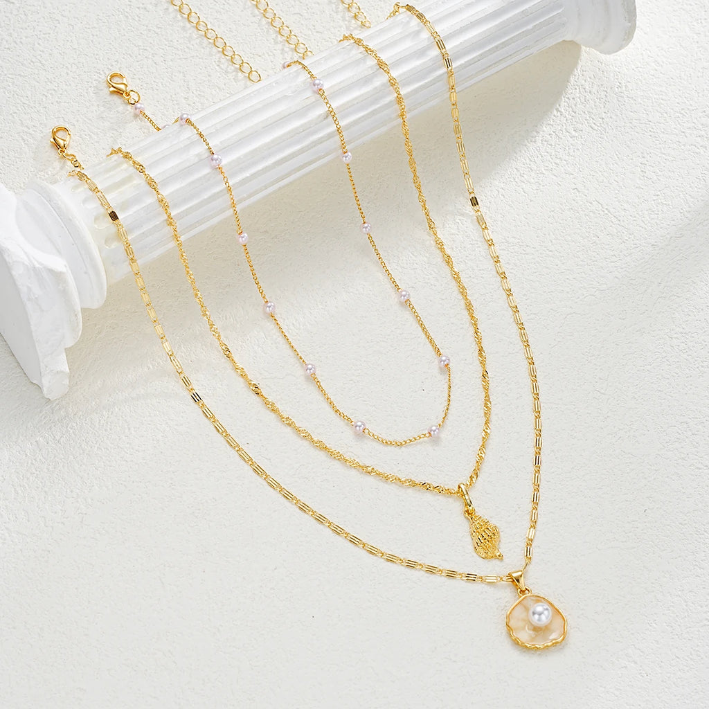 Includes 4 individual necklaces in one set. Wear them together or separately.