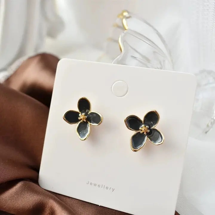 Hibiscus Bloom Earrings