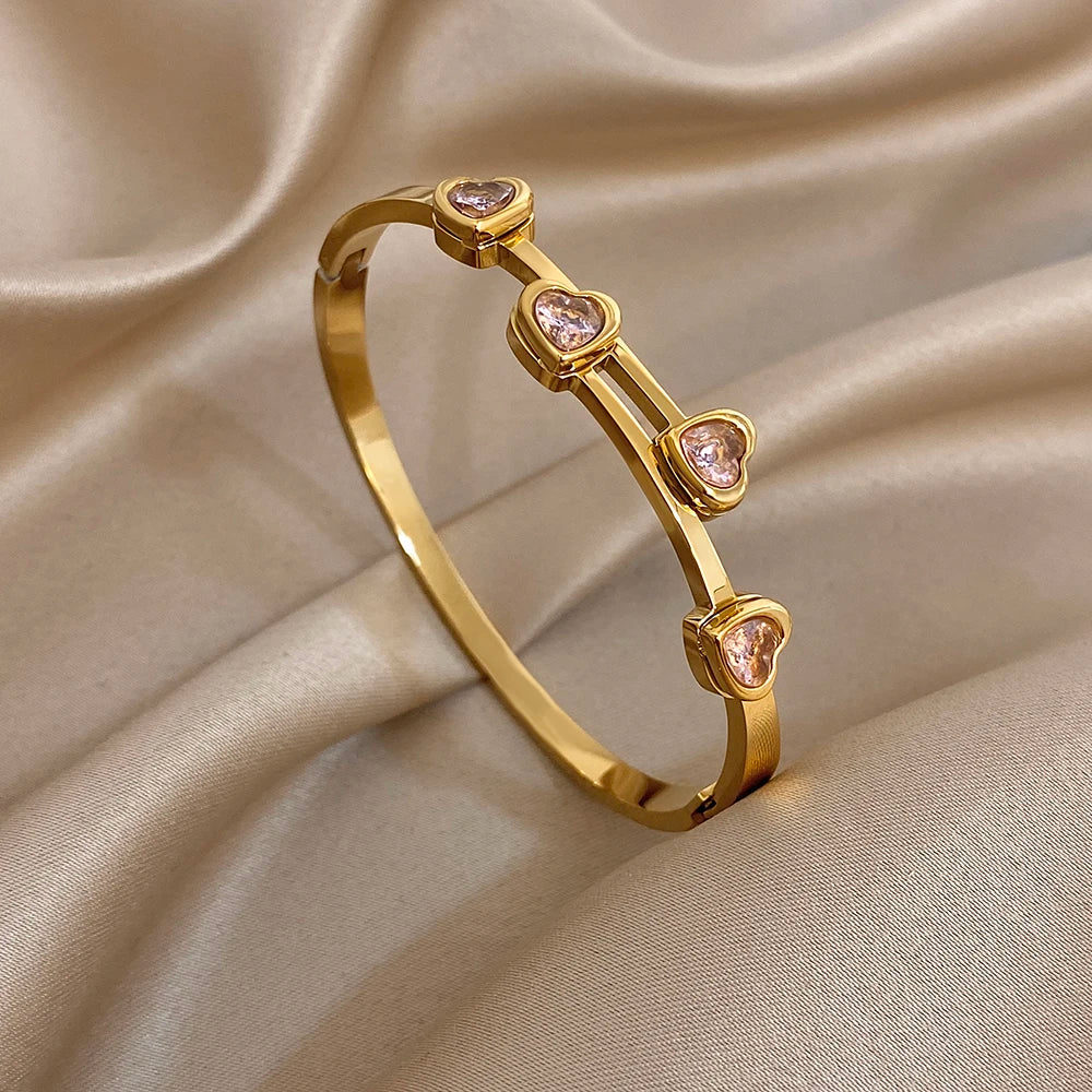 Luxury Style Pink Bracelet