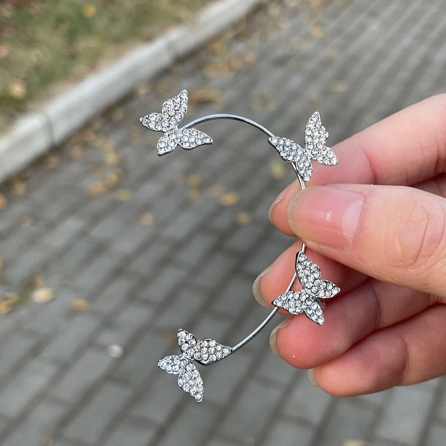 Luna Butterfly Ear Cuff