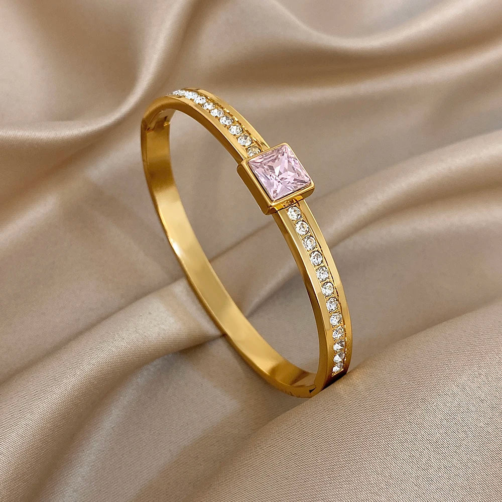 Luxury Style Pink Bracelet