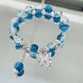 BloomCharm Crystal Beaded Bracelet