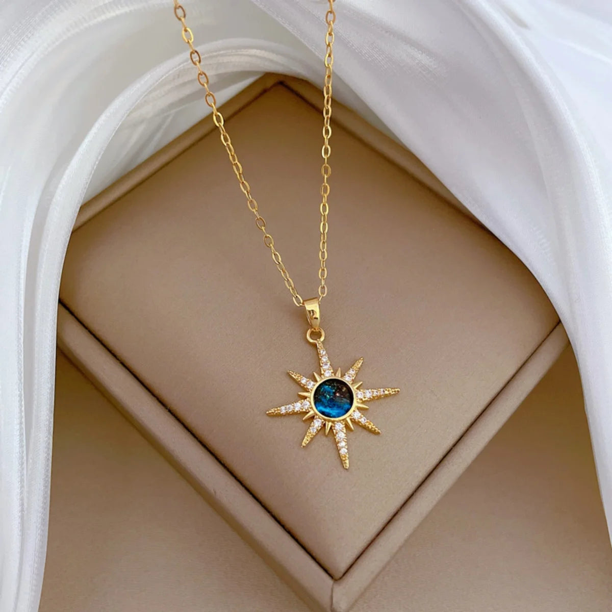 Solara Sun Necklace