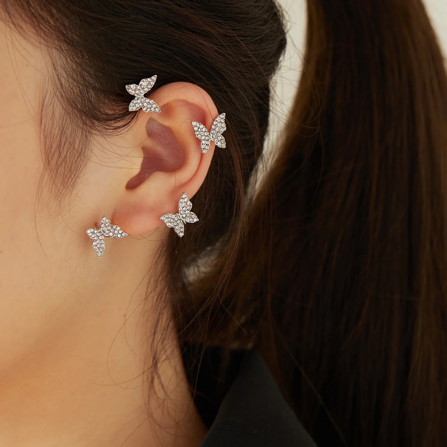 Luna Butterfly Ear Cuff