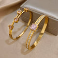 Luxury Style Pink Bracelet