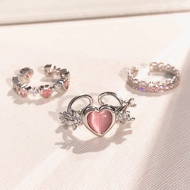 Luna Heart Ring Set (Copie)