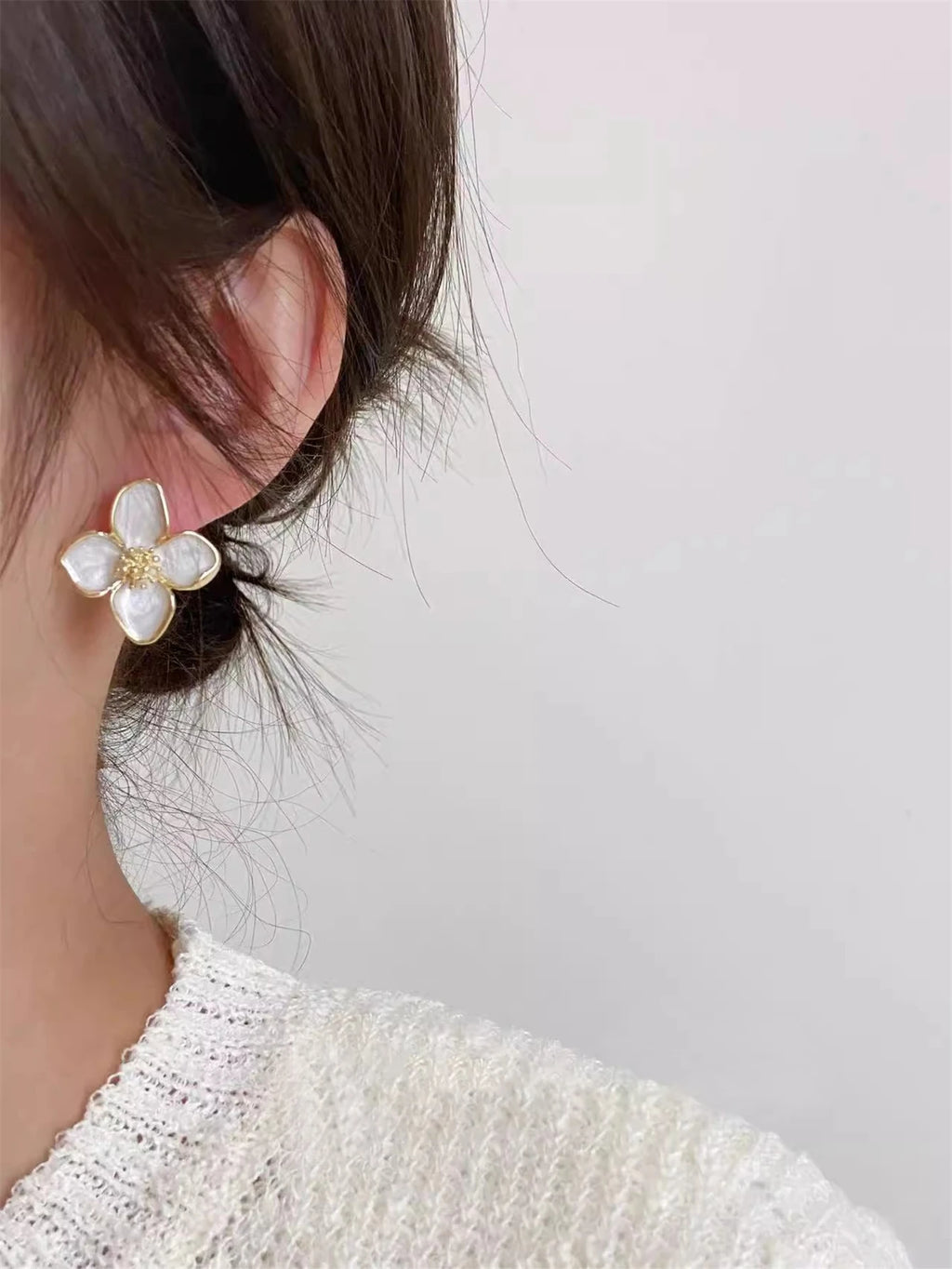 Hibiscus Bloom Earrings