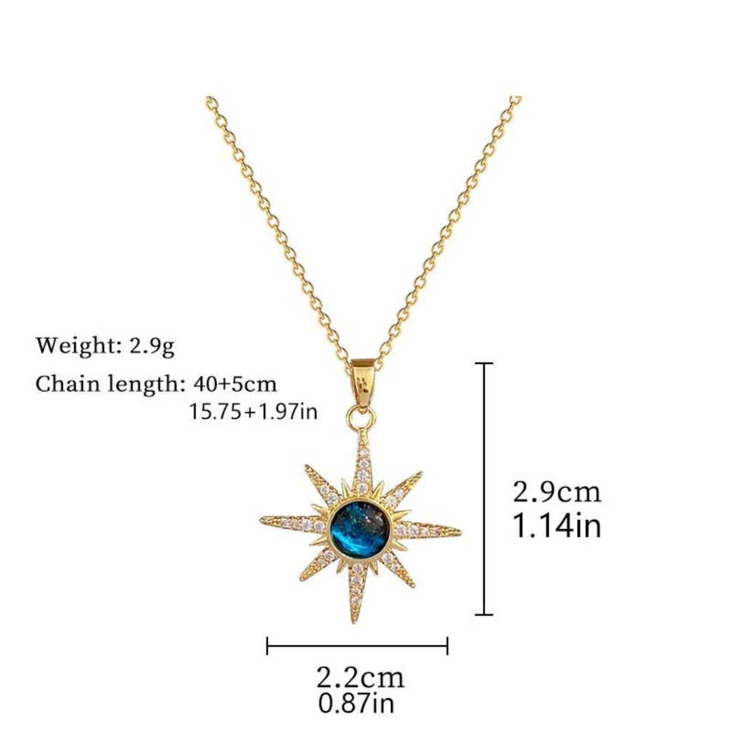 Solara Sun Necklace