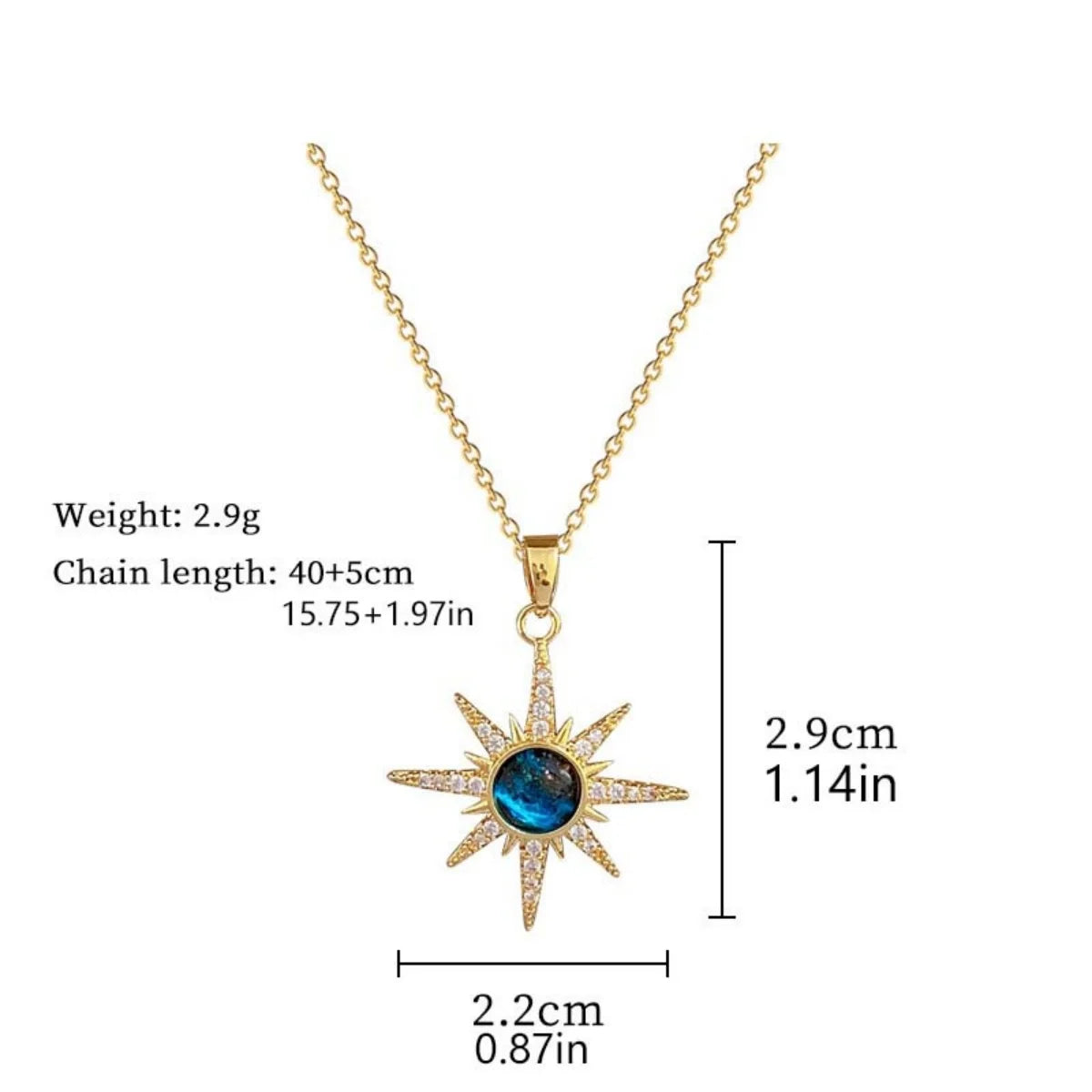 Solara Sun Necklace