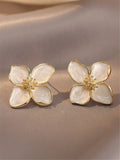 Hibiscus Bloom Earrings