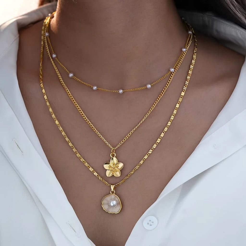 Includes 4 individual necklaces in one set. Wear them together or separately.