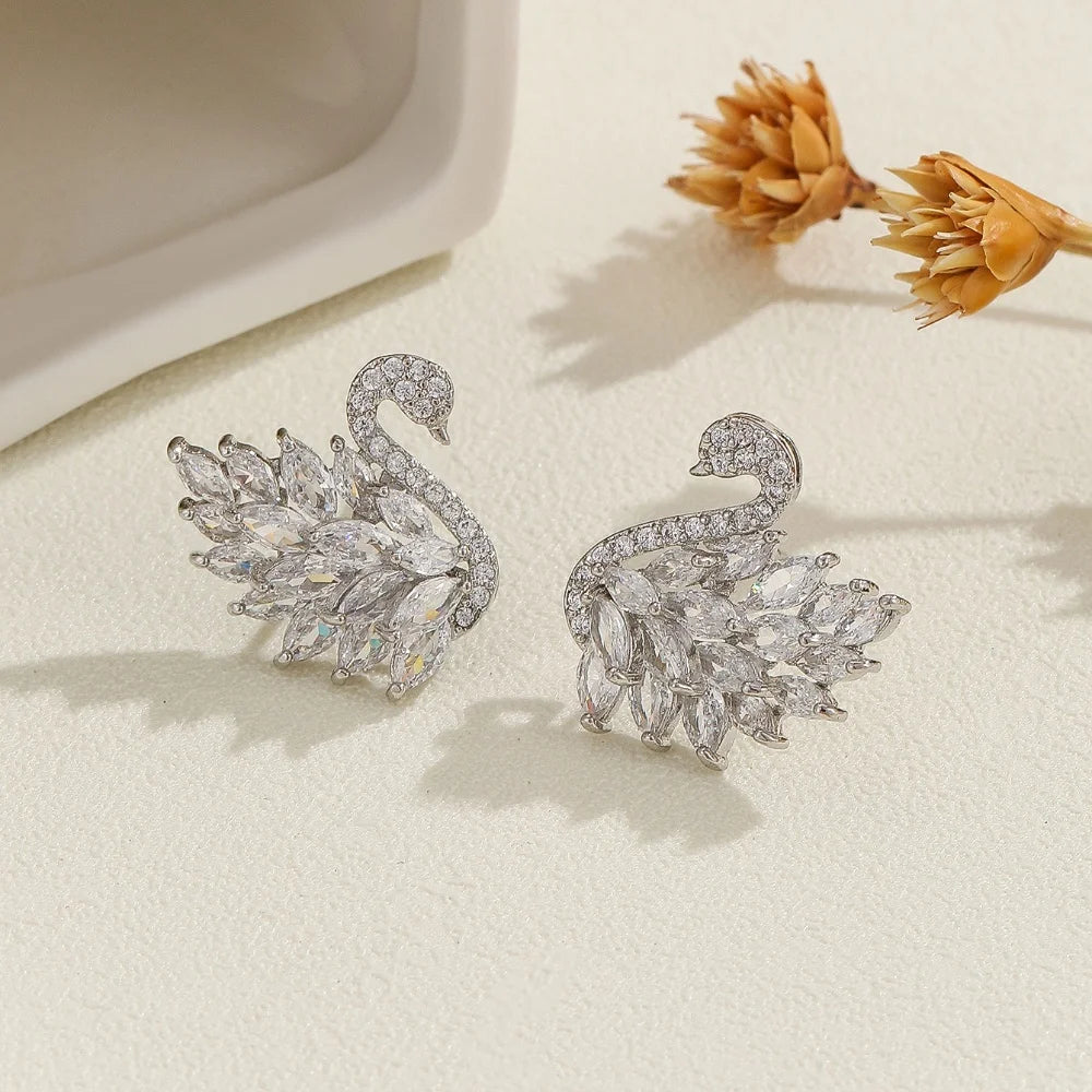 Swan Grace Earrings