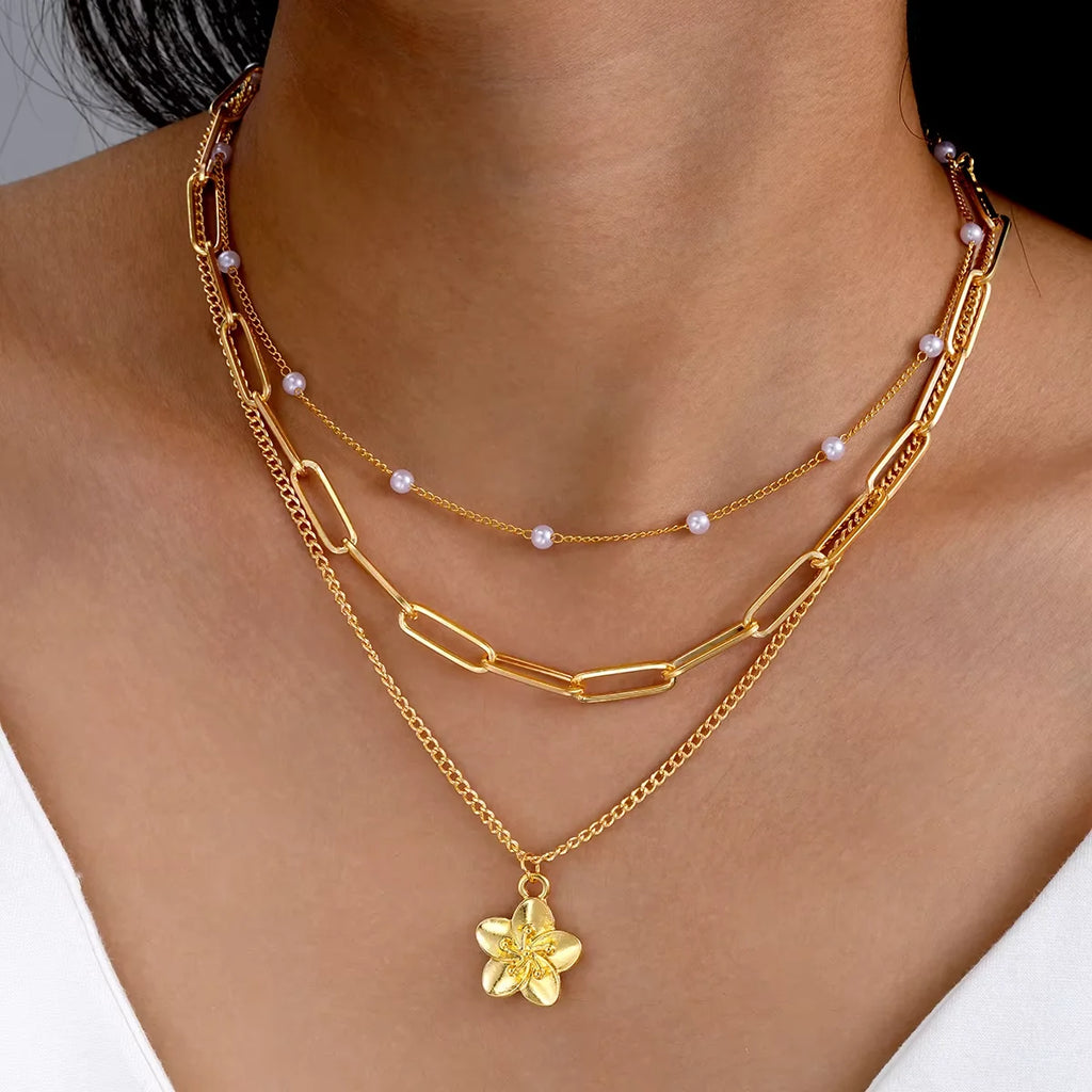 Includes 4 individual necklaces in one set. Wear them together or separately.