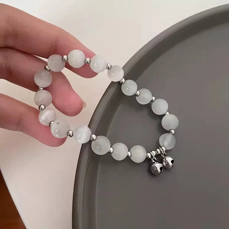 BloomCharm Crystal Beaded Bracelet