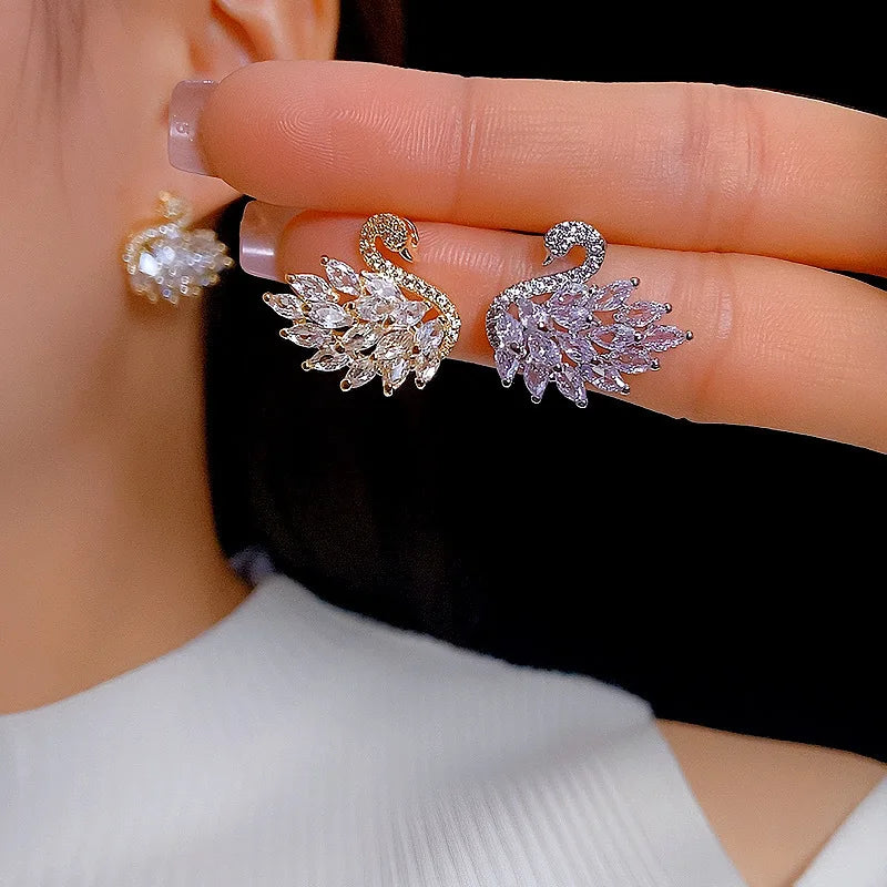 Swan Grace Earrings