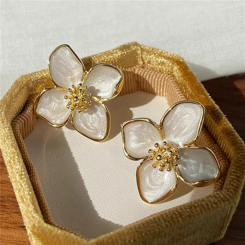 Hibiscus Bloom Earrings