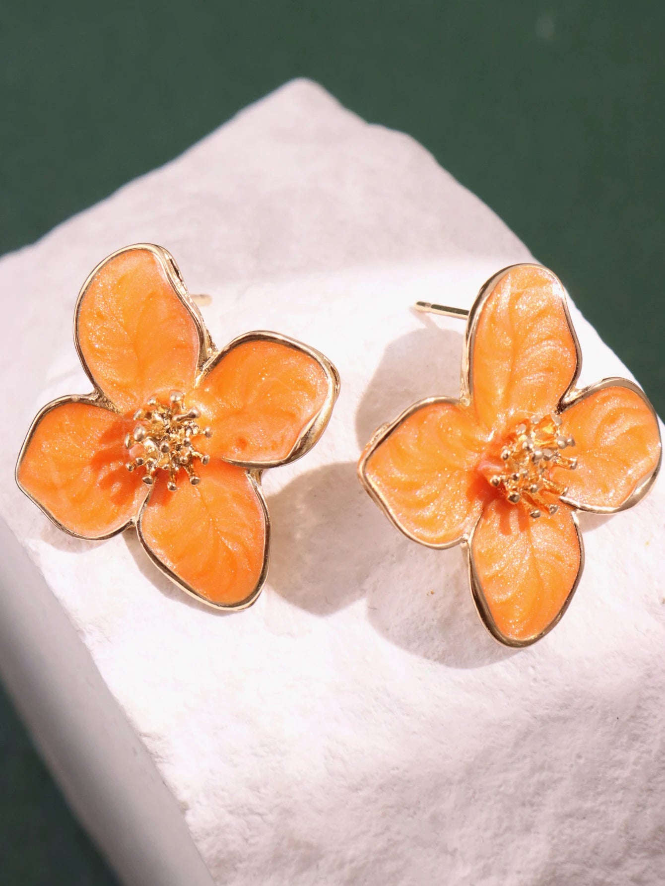 Hibiscus Bloom Earrings